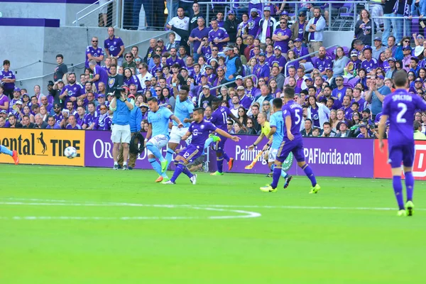 Orlando City, 5 Mart 2017 'de Orlando City Stadyumu' nda NYC FC 'ye ev sahipliği yaptı..