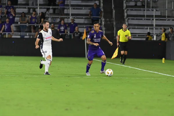 Orlando City SC 1 Eylül 2018 'de Florida Exploria Stadyumu' nda Philadelphia Union 'a ev sahipliği yaptı.
