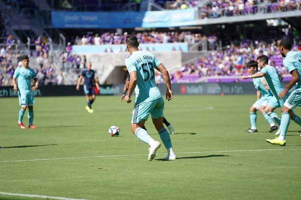 Orlando City Ist Samstag Den April 2019 Gastgeber Der Vancouver — Stockfoto