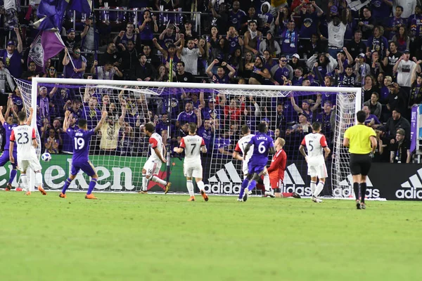 Orlando City Host United Camping World Stadium Orlando Florida October — Stock Fotó