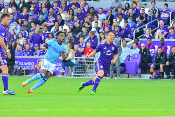 Orlando City, 5 Mart 2017 'de Orlando City Stadyumu' nda NYC FC 'ye ev sahipliği yaptı..