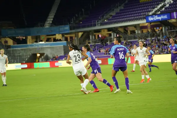 Foto Prides Hosts Portland Thorns Orlando City Stadium Orlando Florida — Stockfoto