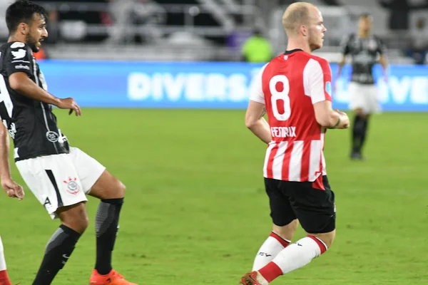 Korintliler, 10 Ocak 2018 'de Orlando City Stadyumu' nda düzenlenen Florida Kupası 'nda PSV Eindhoven' a karşı.. 