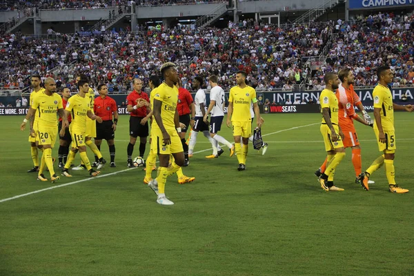 Paris Saint Germain Tottenham Hotspur Citrus Bowl Orlando Florida July — Stock Photo, Image