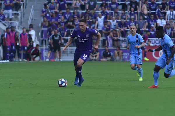 Orlando City Host New York City Orlando City Stadium Orlando — Stock fotografie