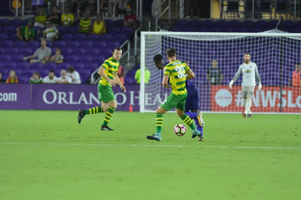 Orlando City Hospeda Tampa Rowdies Orlando City Stadium Outubro 2017 — Fotografia de Stock