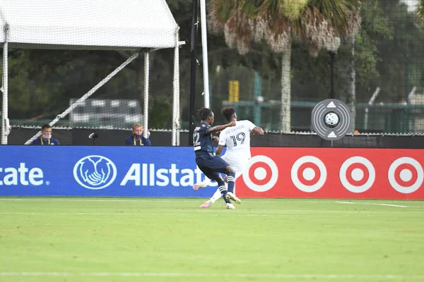 Sporting Kansas City Ansikte Minnesota United Mls Tillbaka Turnering Espn — Stockfoto