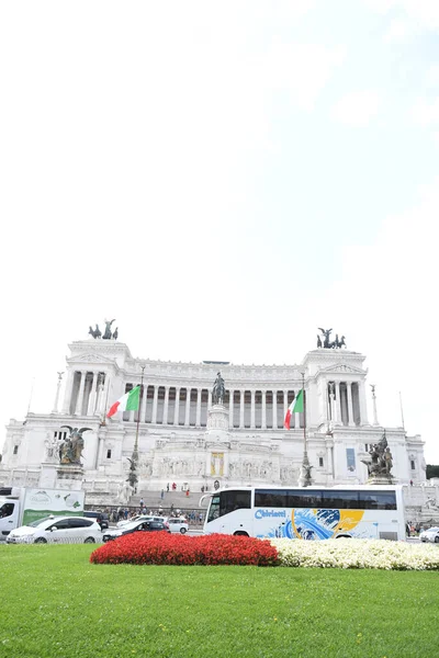 Autel Patrie Également Connu Sous Nom Monumento Nazionale Vittorio Emanuele — Photo