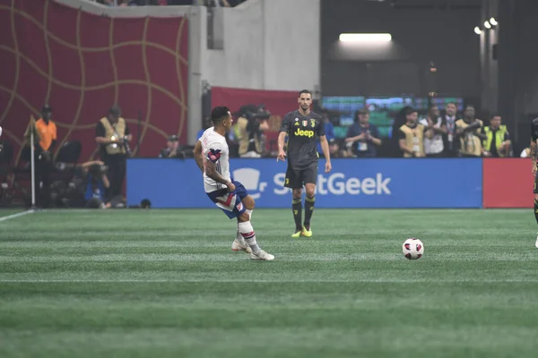 1 Ağustos 2018 tarihinde Atlanta 'daki Mercedez Benz Stadyumu' nda tüm yıldızlar Juventus 'a karşı..  
