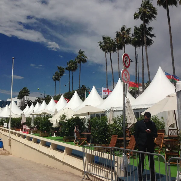 Cannes Şehri Mayıs 2014 Cannes Düzenlenen Cannes Film Festivali Sırasında — Stok fotoğraf