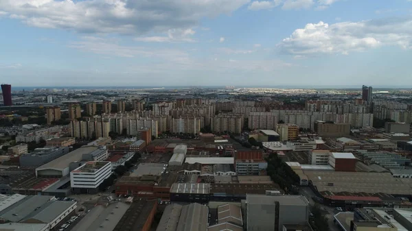Schöne Luftaufnahme Des Stadtbildes — Stockfoto