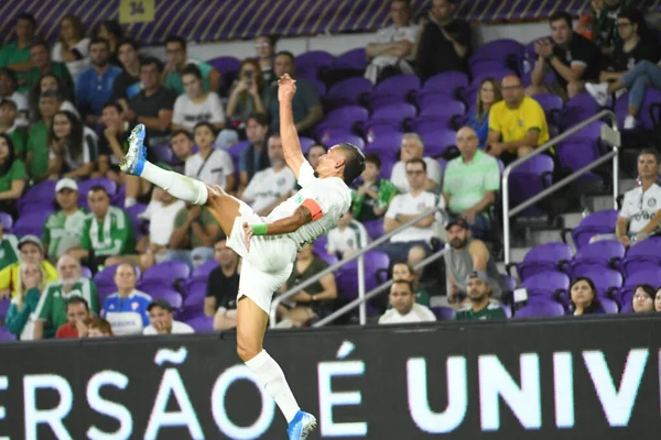 Florida Cup 2020 Palmeiras Atletico Nacional Match Exploria Stadium Orlando — Stock Photo, Image