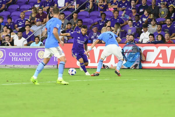 Orlando City 26 Temmuz 2018 'de Florida Exploria Stadyumu' nda NYC FC 'ye ev sahipliği yaptı. Fotoğraf: Marty Jean-Louis