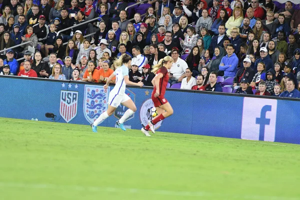 ABD, 7 Mart 2018 tarihinde Orlando City Stadyumu 'ndaki SheBelives Kupası' nda İngiltere ile karşı karşıya geldi..  