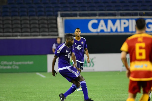 Orlando City SC, 29 Haziran 2016 'da Orlando Florida' daki Kamp Dünyası Stadyumu 'nda Fort Lauderdale Strikers' a ev sahipliği yaptı..