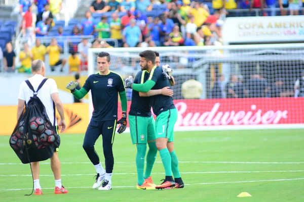 Brezilya, 8 Haziran 2016 tarihinde Orlando Florida 'daki Copa America Centenario' da Haiti ile karşılaştı..