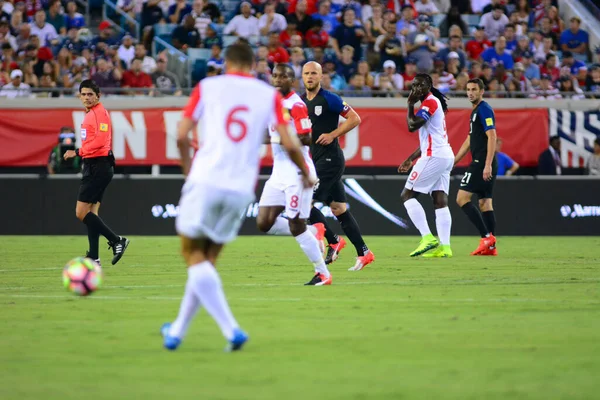 Usa Soccer Team Host Trinidad Tobago Everbank Field Jacksonville Florida — Stock Photo, Image