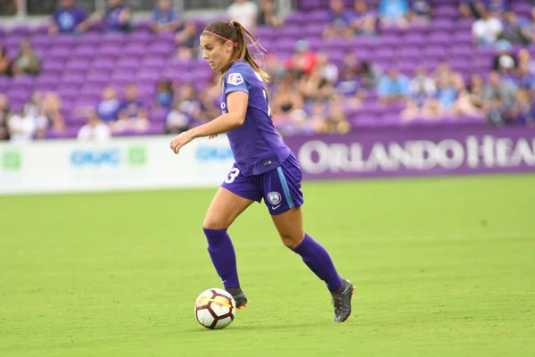 Orlando Pride, 27 Haziran 2018 tarihinde Orlando City Stadyumu 'nda Houston Dash' e ev sahipliği yaptı..  
