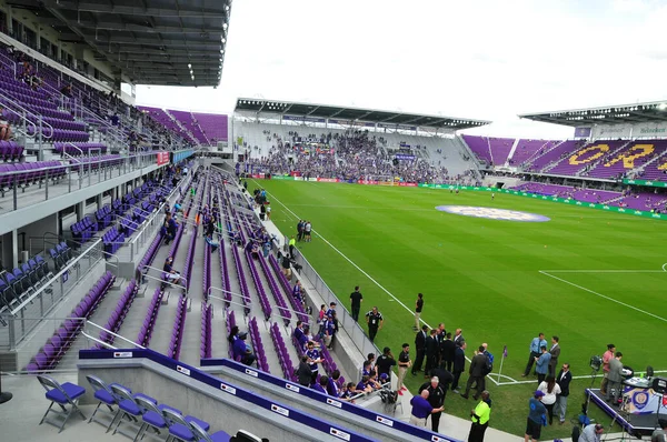 Orlando City, 5 Mart 2017 'de Orlando City Stadyumu' nda NYC FC 'ye ev sahipliği yaptı..  