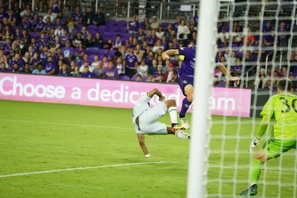 Orlando City Gastgeber Der New England Revolution Während Der Open — Stockfoto