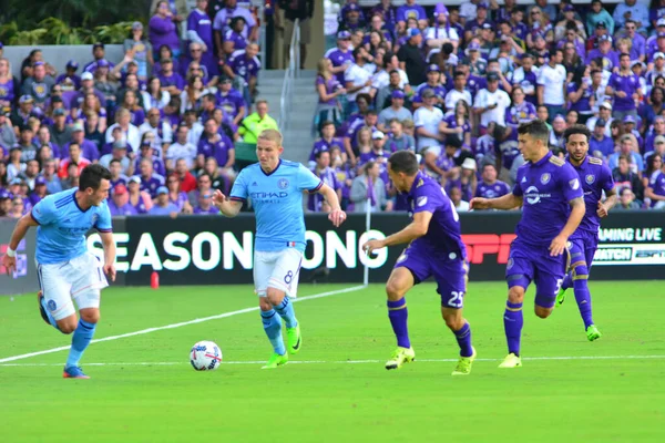 Orlando City, 5 Mart 2017 'de Orlando City Stadyumu' nda NYC FC 'ye ev sahipliği yaptı..