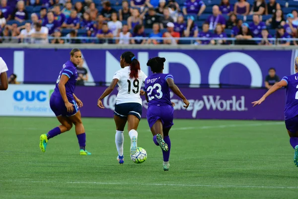 Orlando Pride 26 Ağustos 2016 'da Orlando Florida' daki Camp World Stadyumu 'nda Washington Spirit' e ev sahipliği yaptı..  