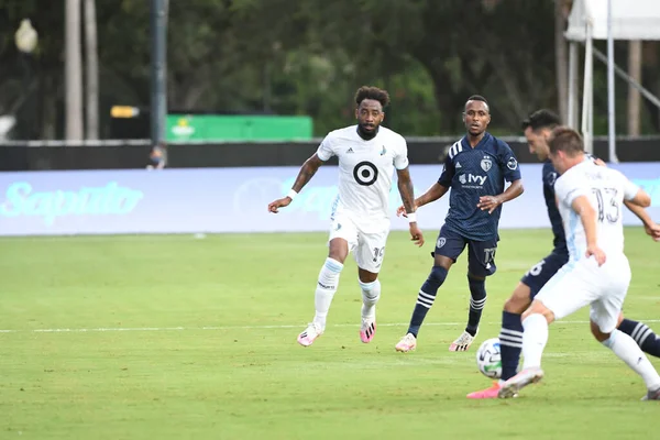 MLS sırasındaki Minnesota United ile karşılaşan Kansas City, 12 Temmuz 2020 tarihinde Orlando Florida 'daki ESPN Vahşi Spor Dünyası' nda düzenlenen turnuvaya geri döndü..  