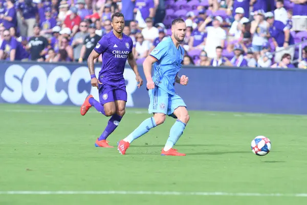 Orlando City Host New York City Orlando City Stadium Orlando — Stock fotografie