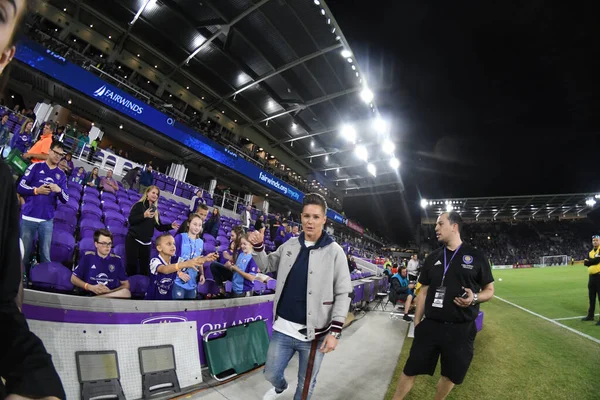 Orlando City SC, 10 Mart 2018 'de Orlando City Stadyumu' nda Minnesota United FC 'ye ev sahipliği yaptı..  