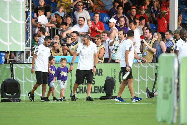 30 Temmuz 2019 'da Orlando Florida' da Disney 'in Vahşi Spor Dünyası' nda MLS All-Star Yetenek Yarışması. 