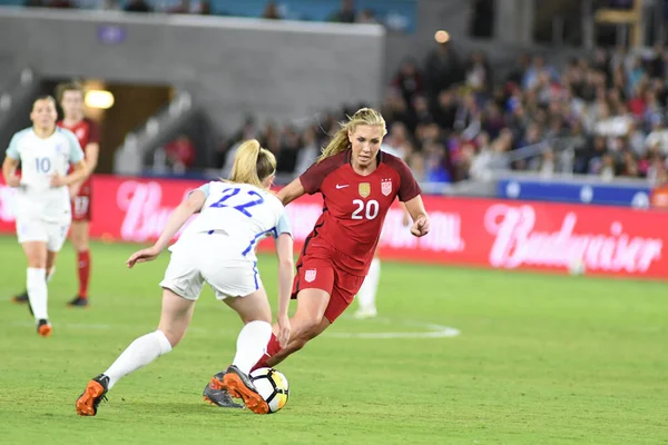 ABD, 7 Mart 2018 tarihinde Orlando City Stadyumu 'ndaki SheBelives Kupası' nda İngiltere ile karşı karşıya geldi..  