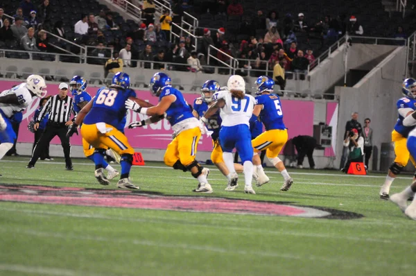 Georgia State Gegen San Jose State Während Der Cure Bowl — Stockfoto