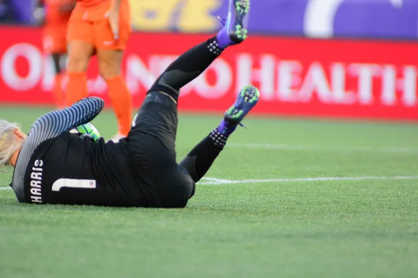 Orlando Pride Anfitrión Houston Dash Camping World Stadium Orlando Florida —  Fotos de Stock