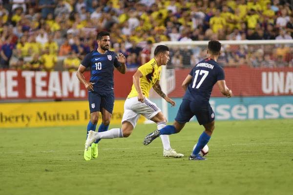 ABD Kolombiya 'ya karşı Raymond James Stadyumu' nda 11 Ekim 2018 'de.  