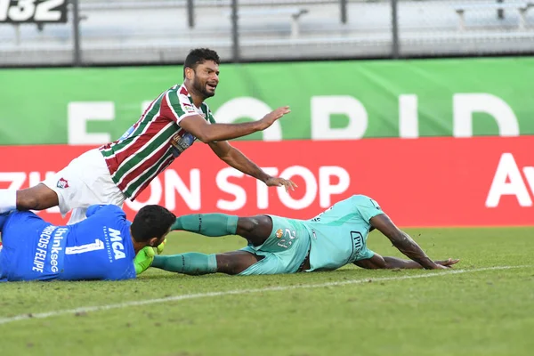 Fluminense, Florida Kupası 'nda 15 Ocak 2018' de Orlando Florida 'da oynanan Spektrum Stadyumu' nda Barcelona SC 'ye karşı..