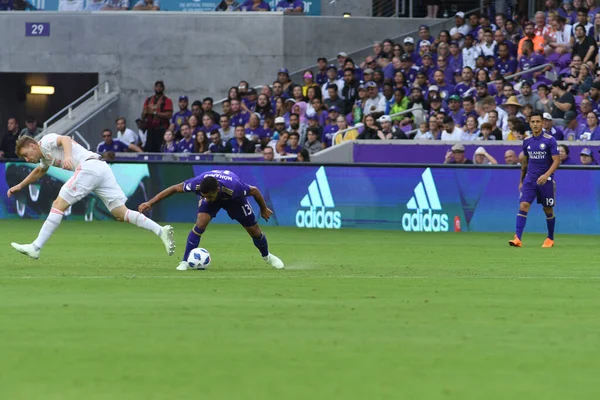 Orlando City Empfängt Atlanta United Orlando City Stadium Orlando Florida — Stockfoto