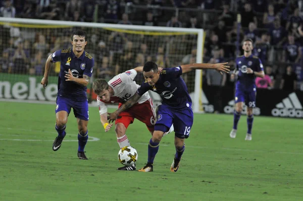 Orlando City 27 Eylül 2017 'de Orlando City Stadyumu' nda New England Devrimi 'ne ev sahipliği yaptı.. 