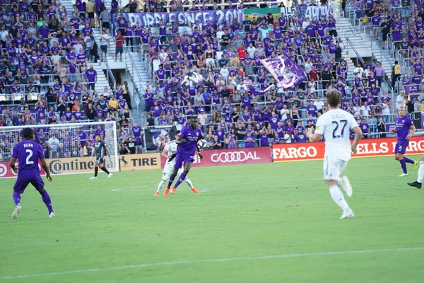 Orlando City Värd Galaxy Orlando City Stadium Orlando Florida Den — Stockfoto