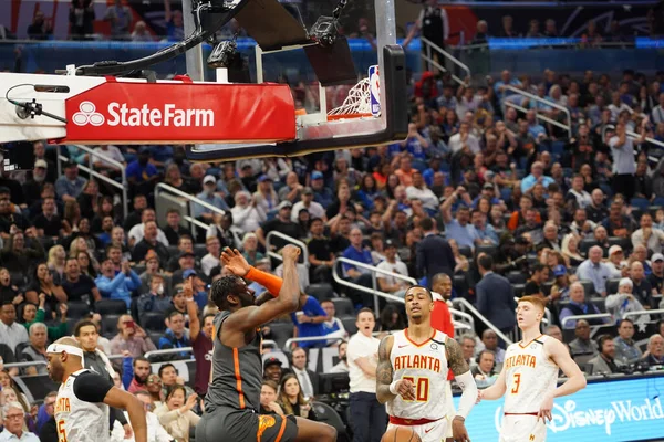 Orlando Magic Empfangen Montag Den Februar 2020 Die Atlanta Hawks — Stockfoto