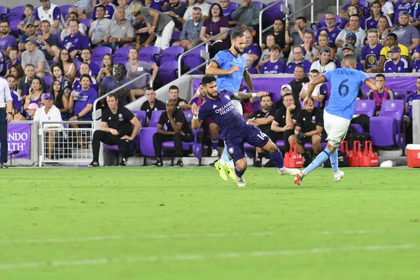 Orlando City 26 Temmuz 2018 'de Florida Exploria Stadyumu' nda NYC FC 'ye ev sahipliği yaptı. Fotoğraf: Marty Jean-Louis