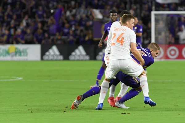 Orlando City SC, 24 Ağustos 2018 'de Florida Exploria Stadyumu' nda Atlanta United 'a ev sahipliği yaptı.