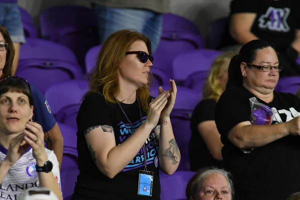 Orlando Pride, 23 Mayıs 2018 'de Orlando Florida' daki Exploria Stadyumu 'nda Kuzey Carolina Cesareti' ne ev sahipliği yapmaktadır..  
