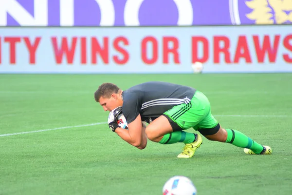 Orlando City, 24 Ağustos 2016 'da Orlando Florida' daki Kamp Dünyası Stadyumunda Toronto FC 'ye ev sahipliği yaptı..