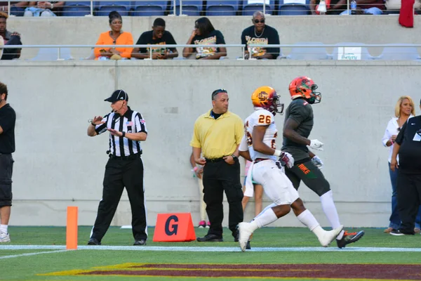 Florida Rattlers Enfrentan Bethune Cookman Wildcats Durante Los Clásicos Florida — Foto de Stock