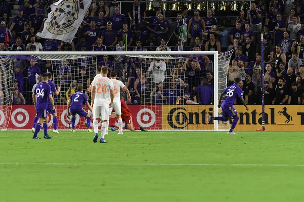 Orlando City SC, 24 Ağustos 2018 'de Florida Exploria Stadyumu' nda Atlanta United 'a ev sahipliği yaptı.