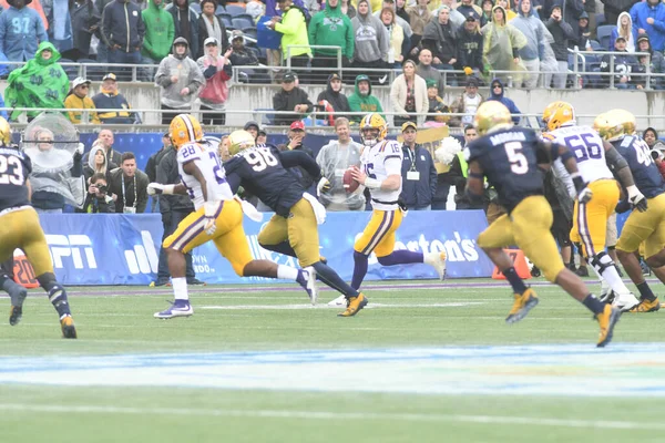 Notre Dame Enfrentará Lsu Durante Citrus Bowl Camping World Stadium —  Fotos de Stock