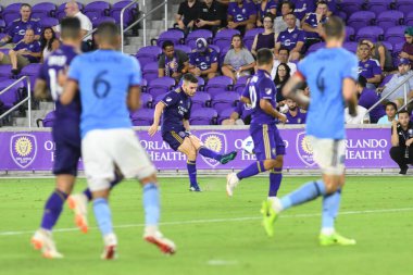 Orlando City 26 Temmuz 2018 'de Florida Exploria Stadyumu' nda NYC FC 'ye ev sahipliği yaptı. Fotoğraf: Marty Jean-Louis