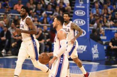 Orlando Magic, Philadelphia 76ers 'ı 14 Kasım 2018' de Orlando Florida 'daki Amway Center' da ağırlıyor.. 