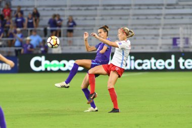 Orland Pride, 25 Ağustos 2018 'de Orlando Florida' daki Exploria Stadyumu 'nda Chicago Red Stars' a ev sahipliği yapıyor..  