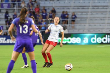 Orland Pride, 25 Ağustos 2018 'de Orlando Florida' daki Exploria Stadyumu 'nda Chicago Red Stars' a ev sahipliği yapıyor..  